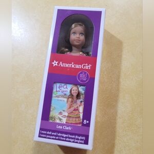 American Girl Mini Doll Lea and Book